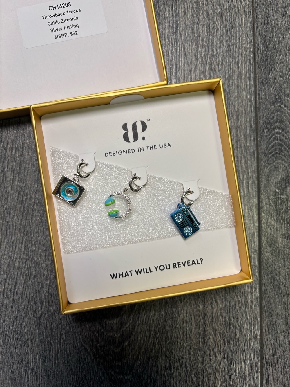Bomb Party Gem Society Throwback Tracks Charms